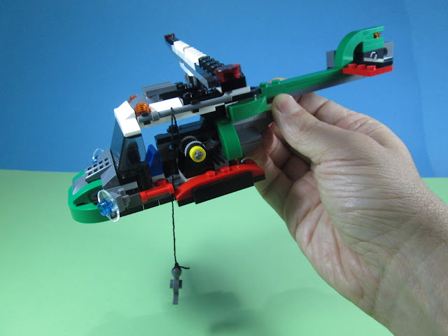 Set LEGO® Creator 3in1 31037 Adventure Vehicles - modelo 3: Helicóptero