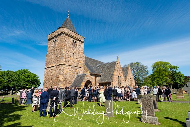 Aberlady Parish Church Wedding Photography