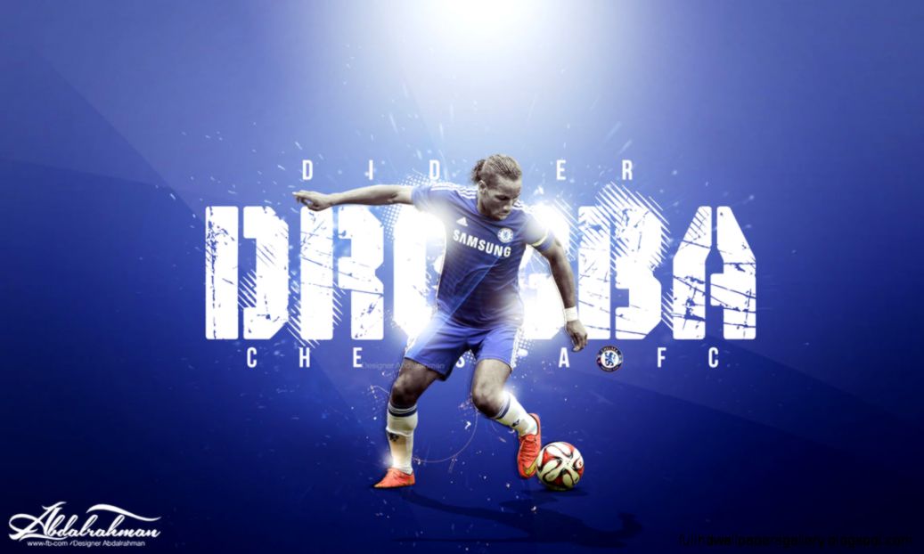 Drogba Wallpaper Design Free  All HD Wallpapers