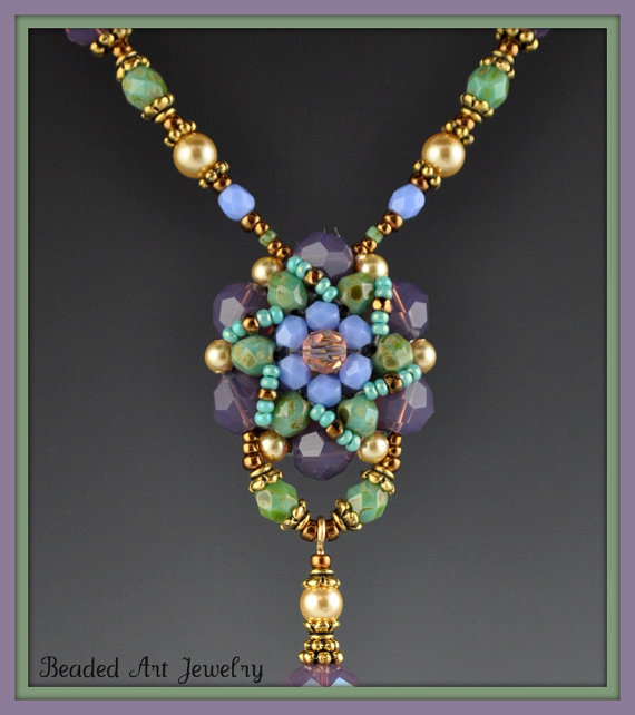I B Beading Susan Pierle of Beaded Art Jewelry...