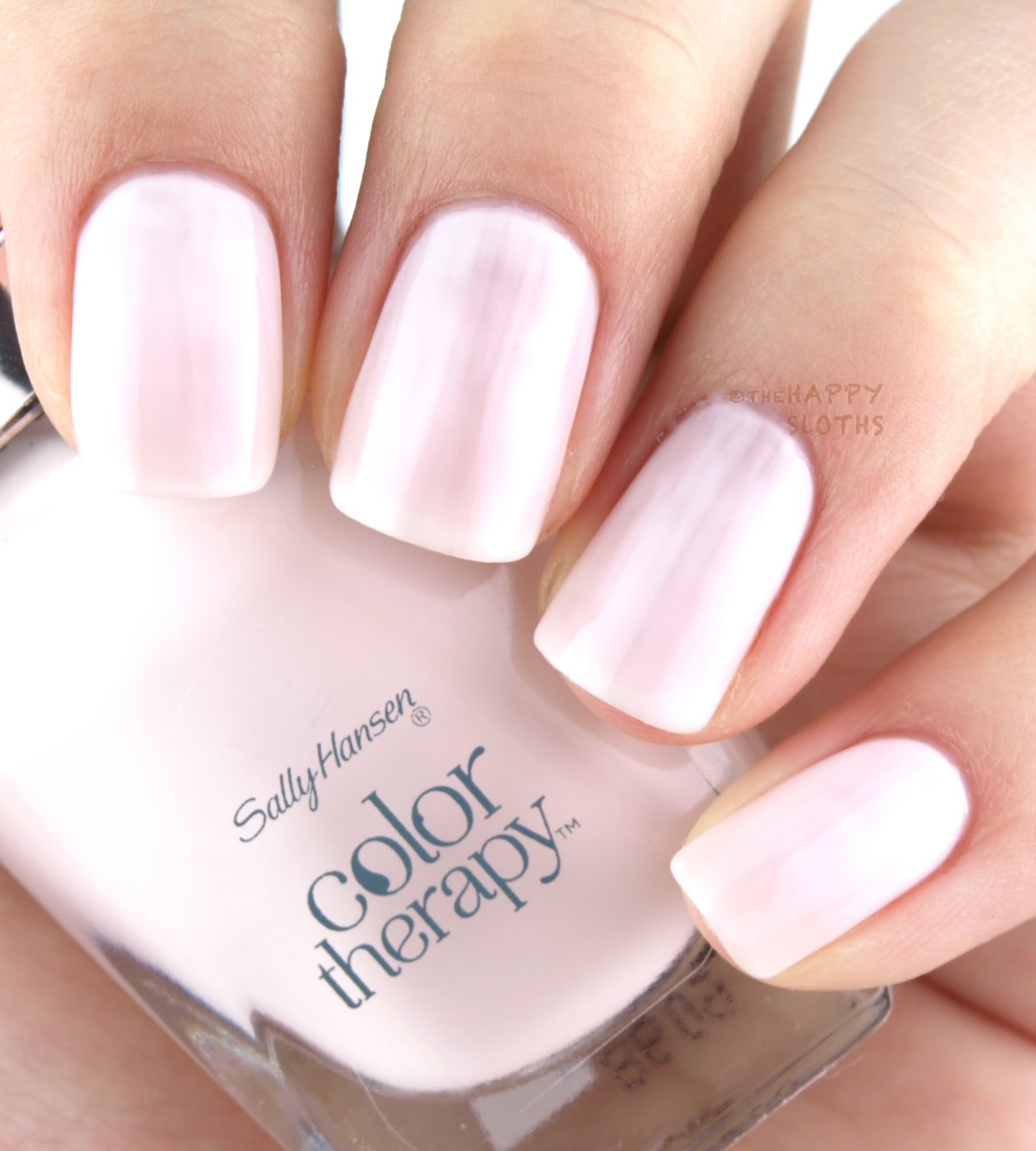 sally hansen color therapy rosy glow