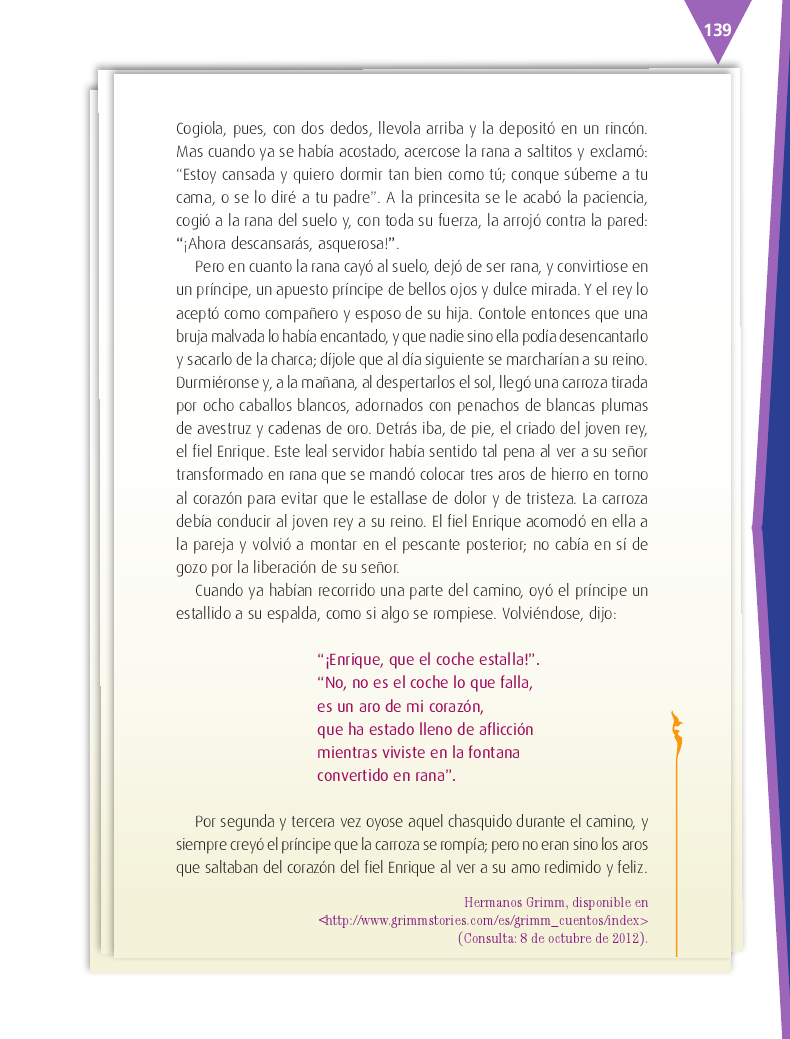 Conocer datos biográficos de un autor de la literatura infantil o juvenil - Español 4to Bloque 5 2014-2015
