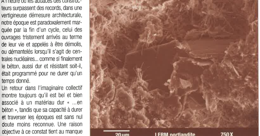 La durabilité et le cycle de vie du béton Cours de Génie Civil Livres PFE Formations