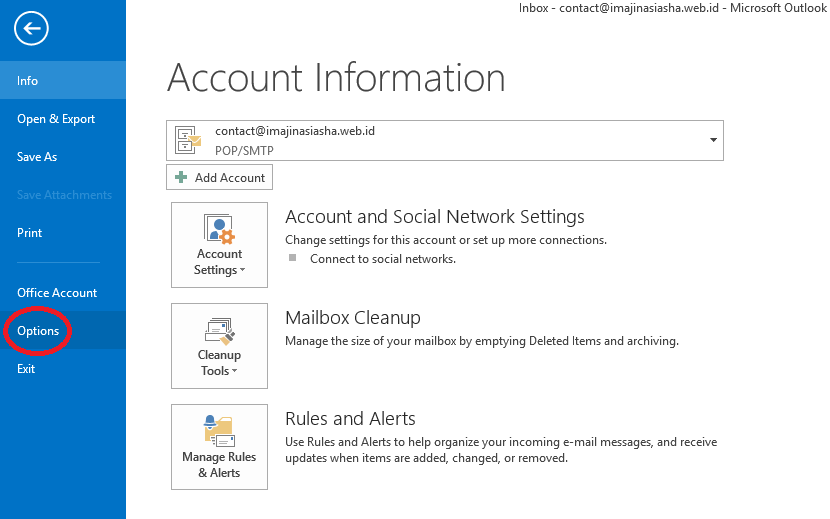 Cara Membuat Signature di Microsoft Outlook Imajinasi Asha