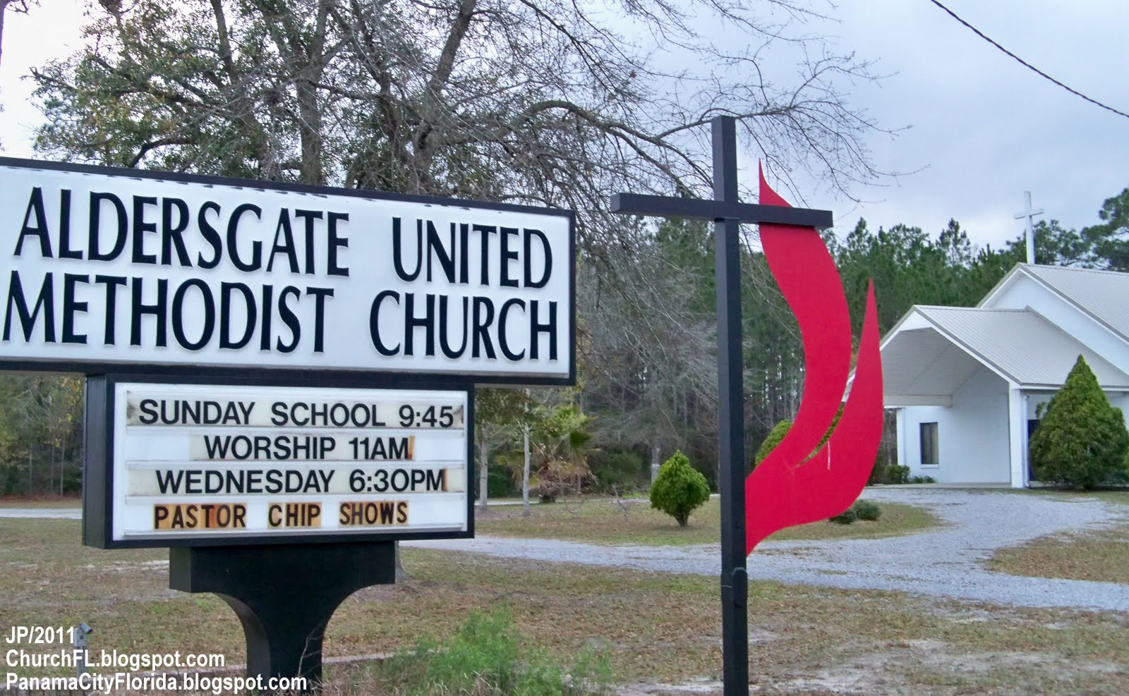FL. Church First Baptist Catholic United Methodist Jewish Temple