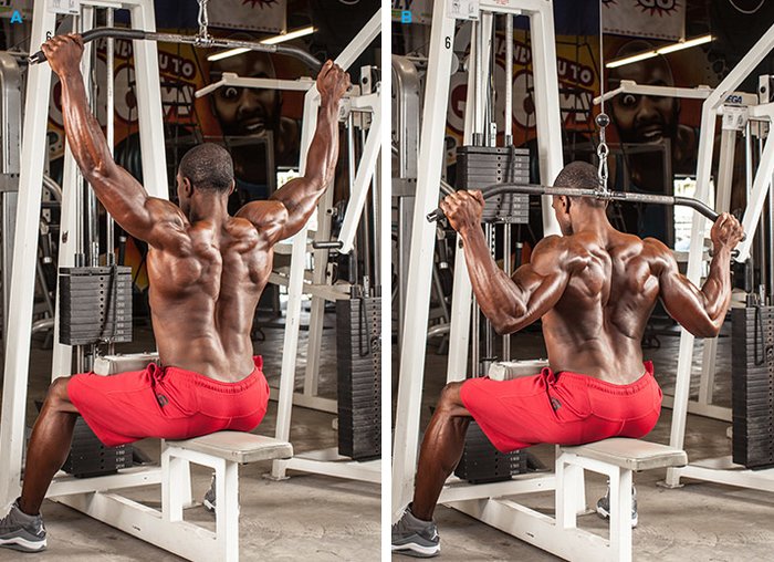 Fitness & Workout Top 4 Lat Pull Down Exercises For A Defined Back
