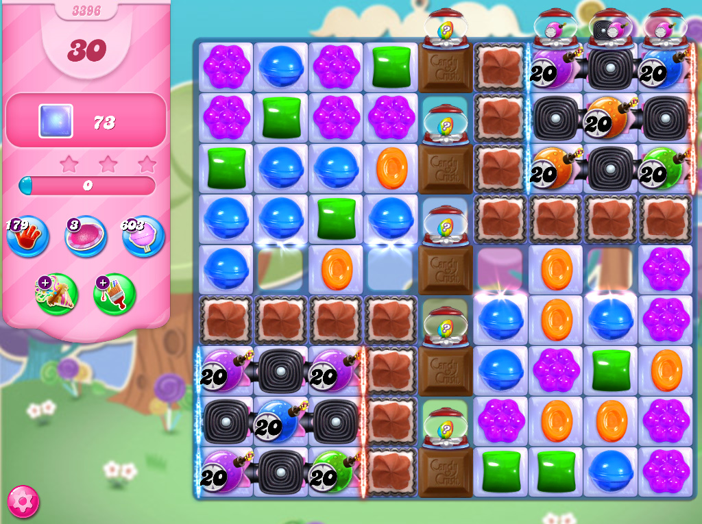 Candy Crush Saga level 3396 Candy Crush Saga level 3396