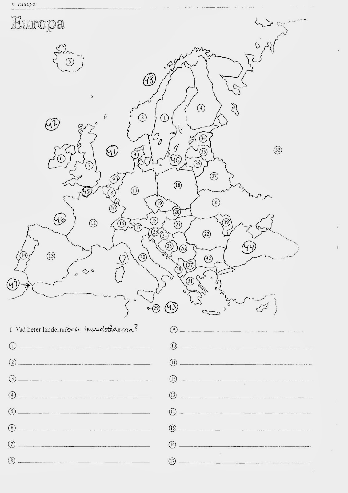 Glumpans bästa: Hela Europakartan