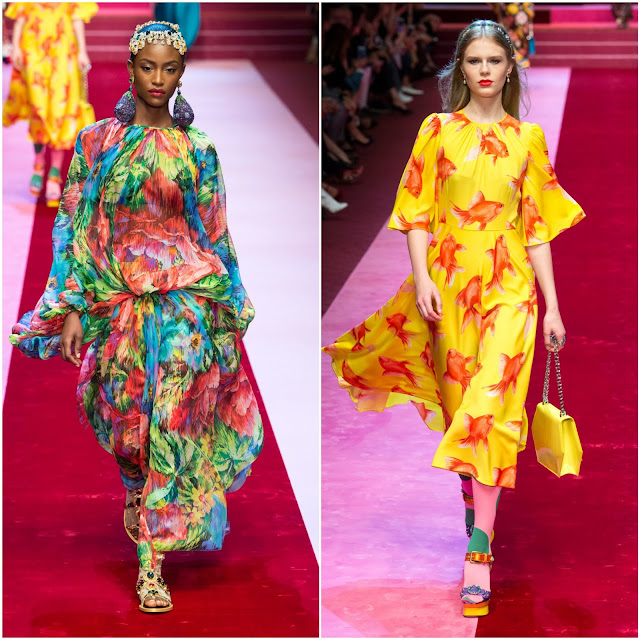 RUNWAY REPORT.....Milan Fashion Week: Dolce & Gabbana Spring/Summer ...