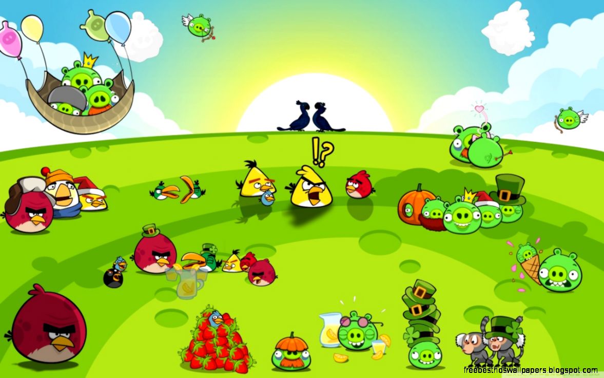 Angry Birds Party Wallpapers  Hd Wallpapers