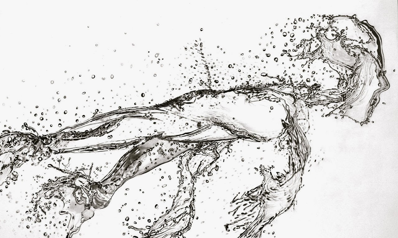 06-Running-Water-Paul-Shanghai-Hyper-Realistic-Water-Pencil-Drawings-www-designstack-co