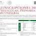 Inscripciones Primaria, Secundaria, Preescolar, SEP DF 2015-2016