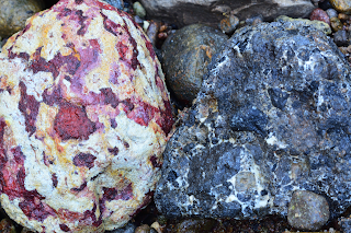 Colorful rocks found at Rio Viejo, Puriscal