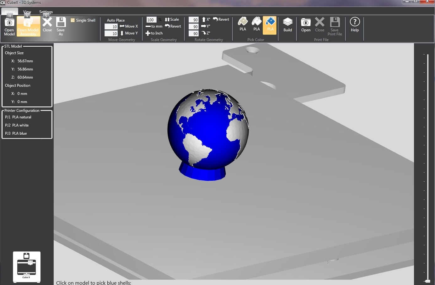 CubeX 3D Printing Blog Multi color parts with CubeX