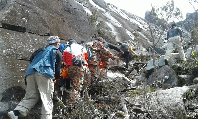 Pendaki Singapura yang dilaporkan hilang Ditemui Mati Di Gunung Kinabalu 