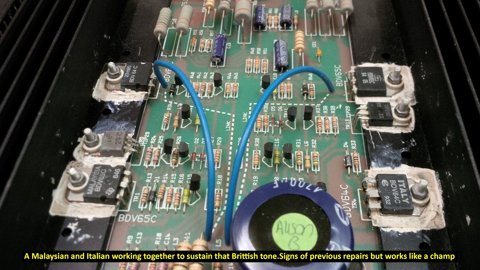 Marshall Valvestate 8080 Schematic