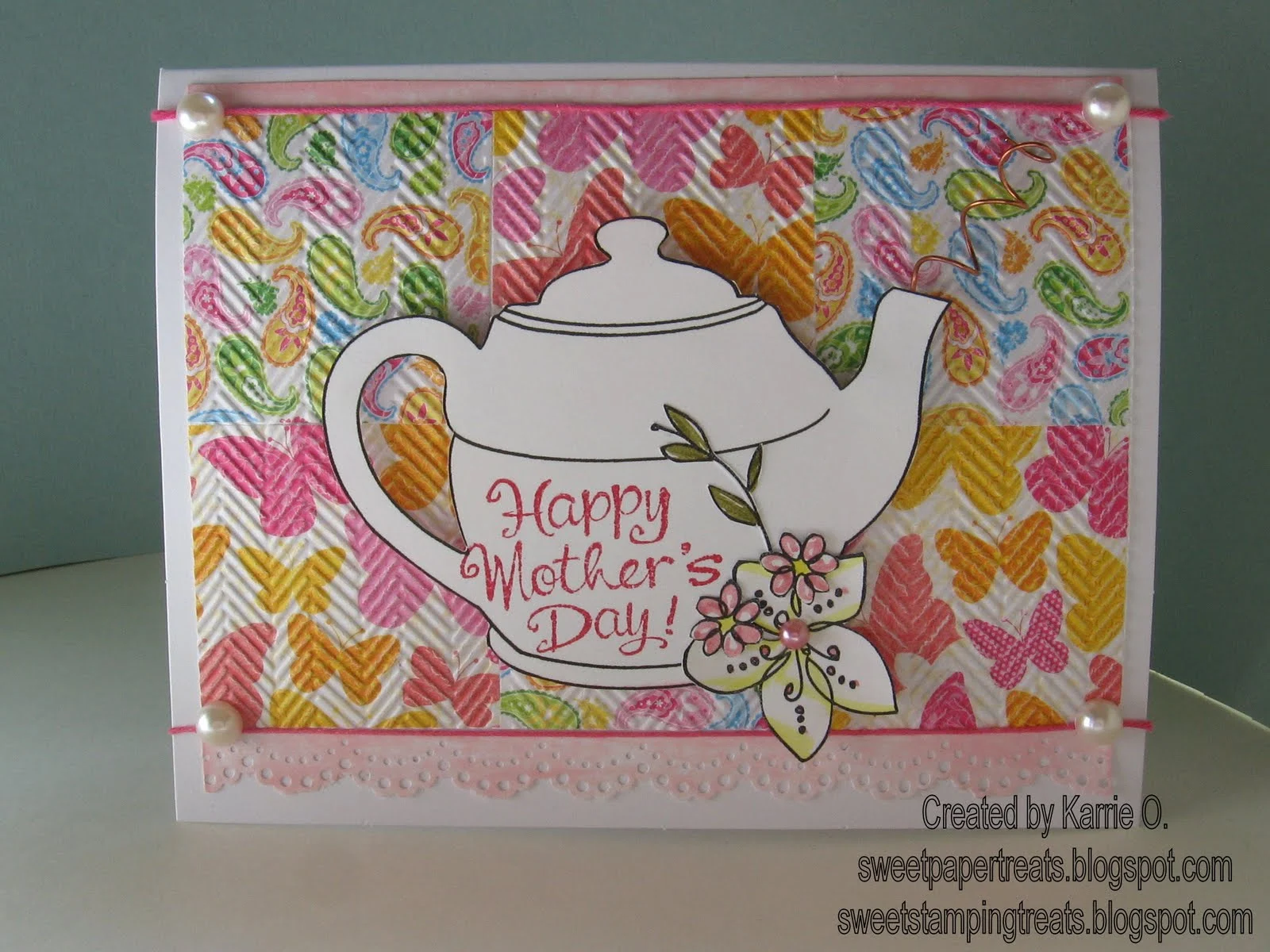 Artistic Teapot Mothers Day Card Wallpaper in 4K