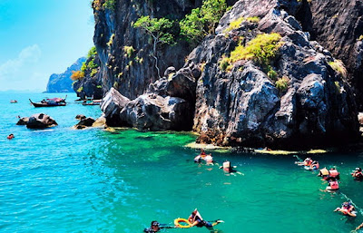 Koh Ngai: Like a natural bathtub