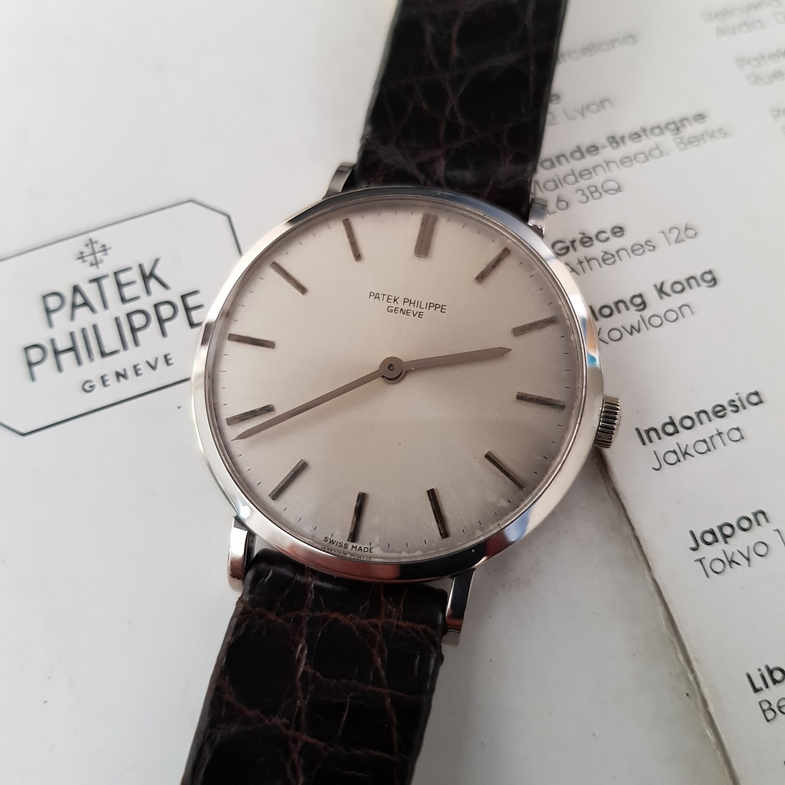 patek philippe geneve original harga