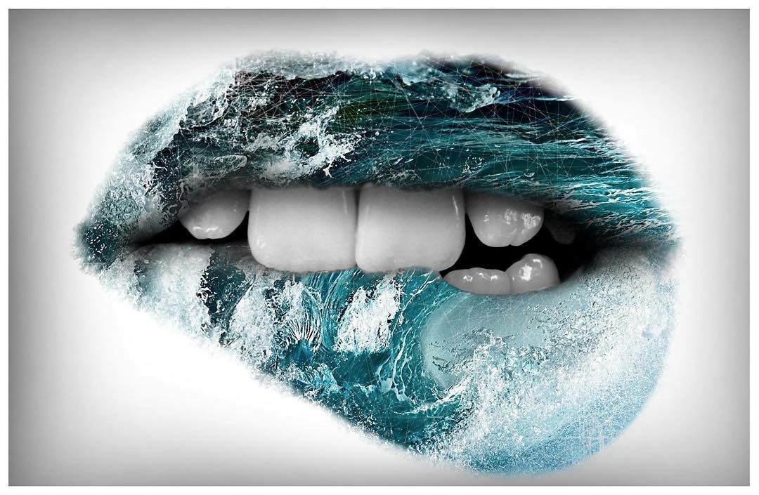 11-Ocean-Lips-Alexis-Nevess-nevessart-Photographic-Double-Exposures-of-people-and-Animals-www-designstack-co