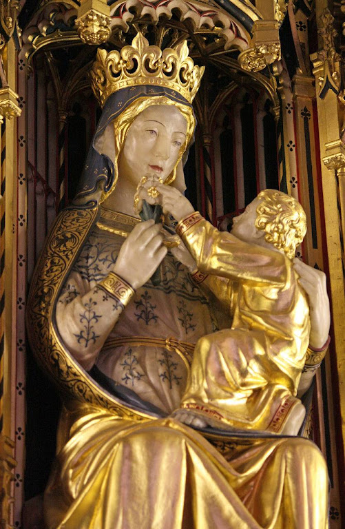 Nossa Senhora com o Menino Jesus. Igreja de Todos os Santos, Londres