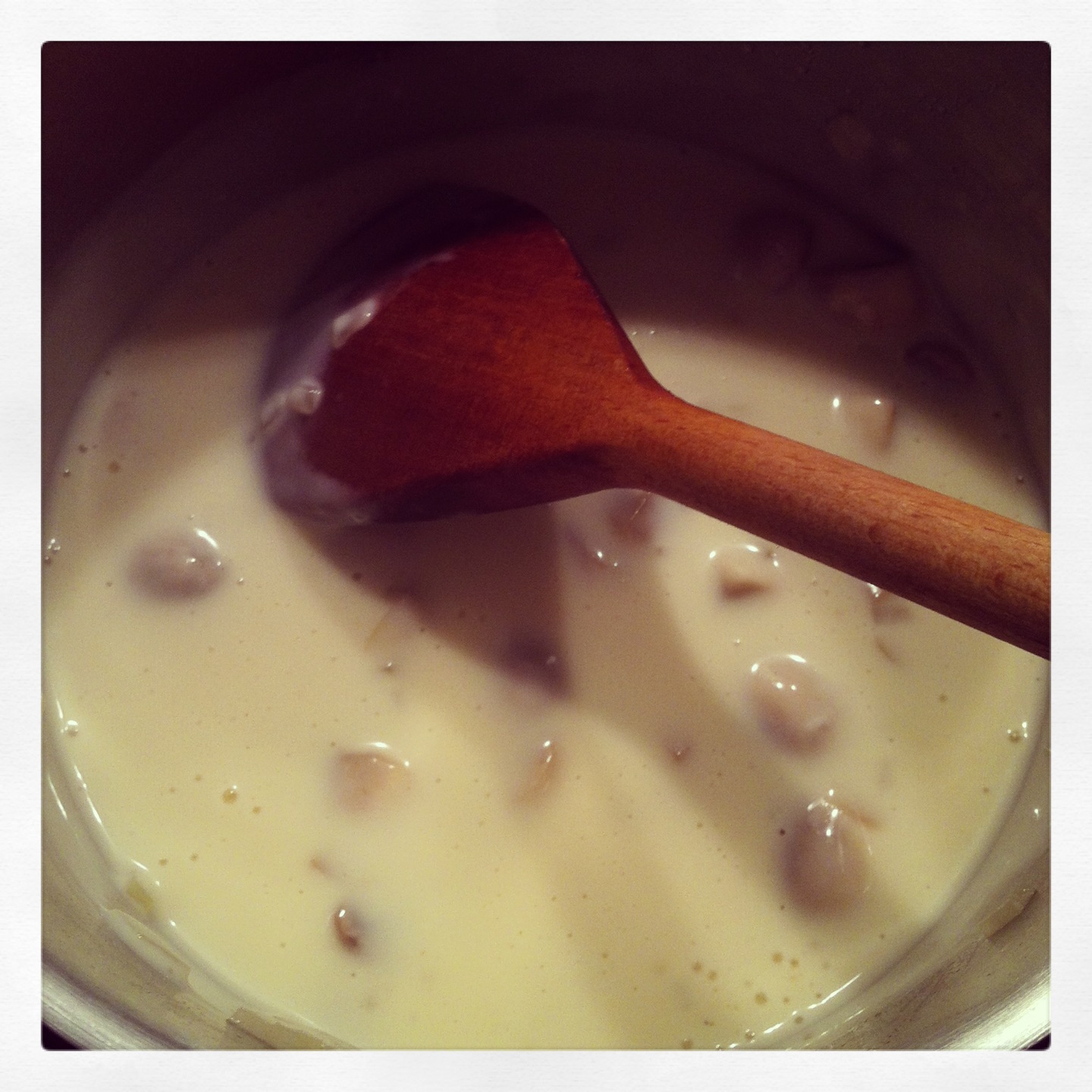 Lykkes Lækkerier: Champignon á la créme
