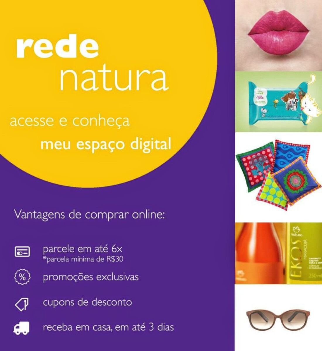 Consultor Natura Digital: COMPRA ON LINE PELA INTERNET OU PRESENCIAL ?  PRODUTOS Natura