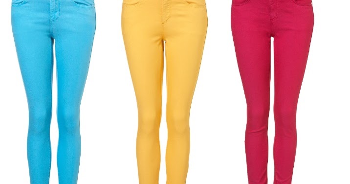 Shana-Style: Colored Jeans Trend