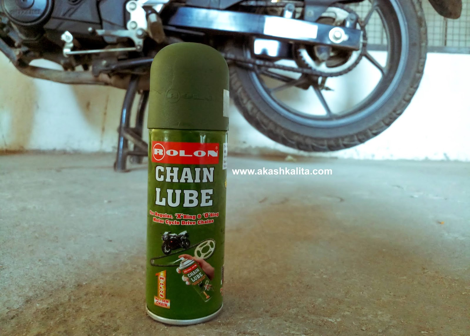 Rolon Motorcycle Chain Lube How good is it? Akash Kalita