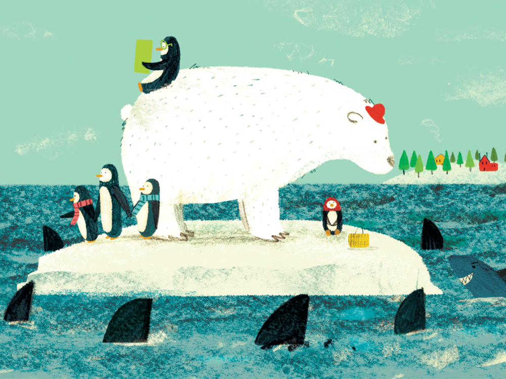 Poles Apart by Jeanne Willis, illustrated