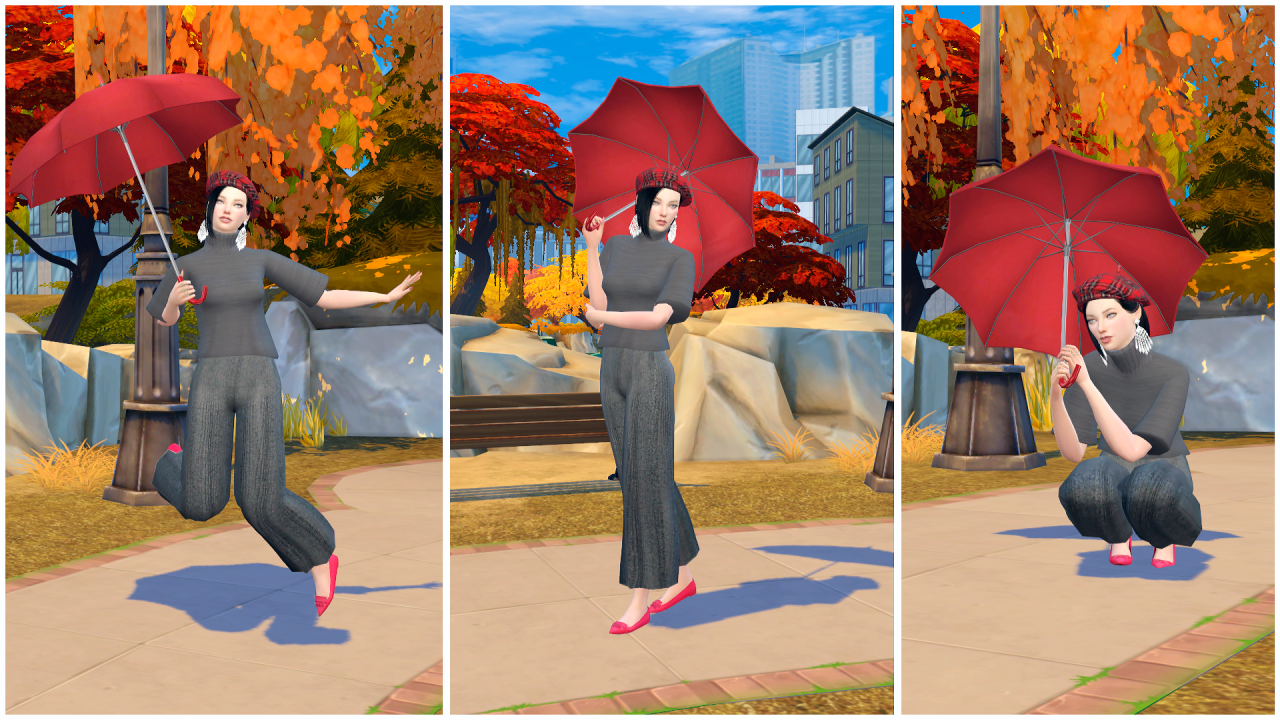 Sims 4 CC's The Best Poses + Umbrella by Rethdislove