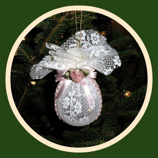 lace christmas decorations ~ easy arts and crafts ideas for kids
