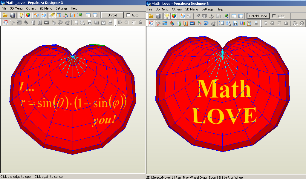 Papercraft MATH LOVE Papercraft4u Free Papercrafts, Paper Toys