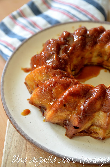 Pudding de pain au caramel au beurre salé