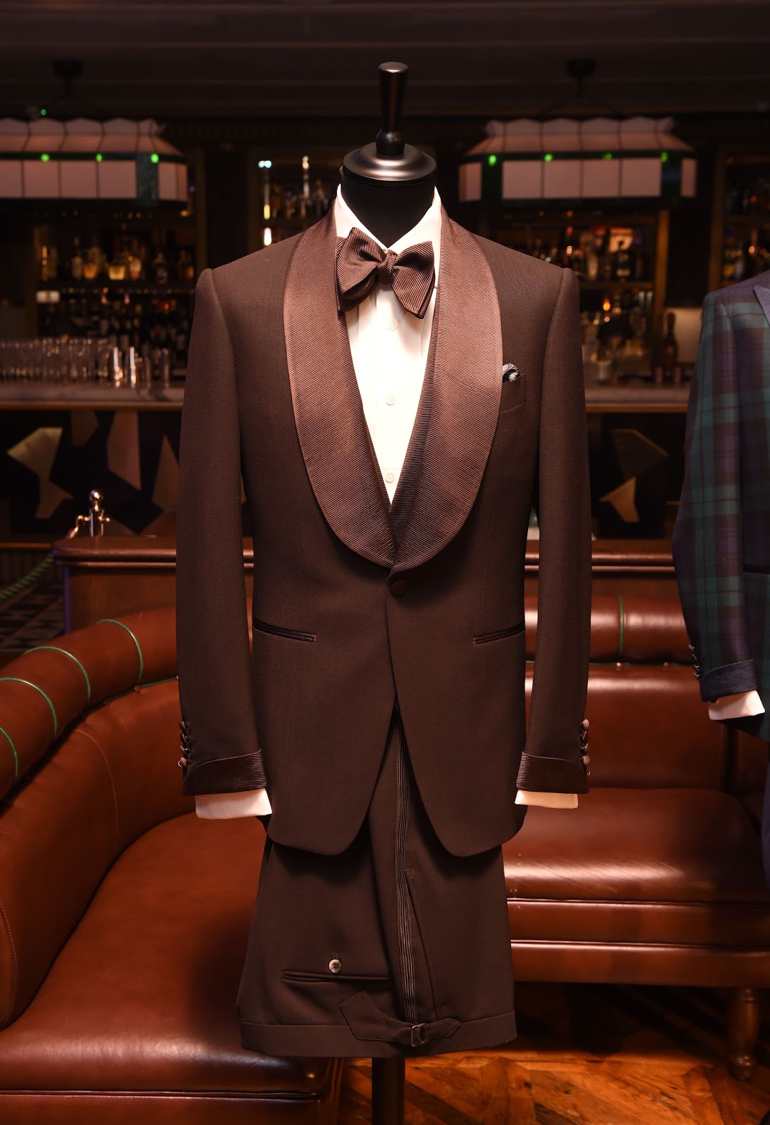 men's styling Chester Barrie Autumn Winter 2017 at London Fashion Week