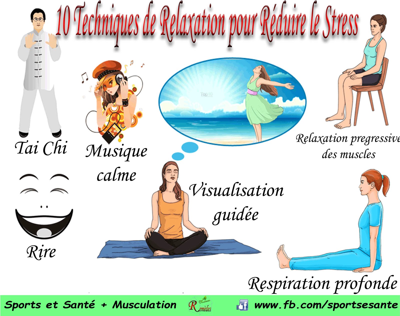 10 Techniques de Relaxation pour Réduire le Stress ~ Remèdes Maison