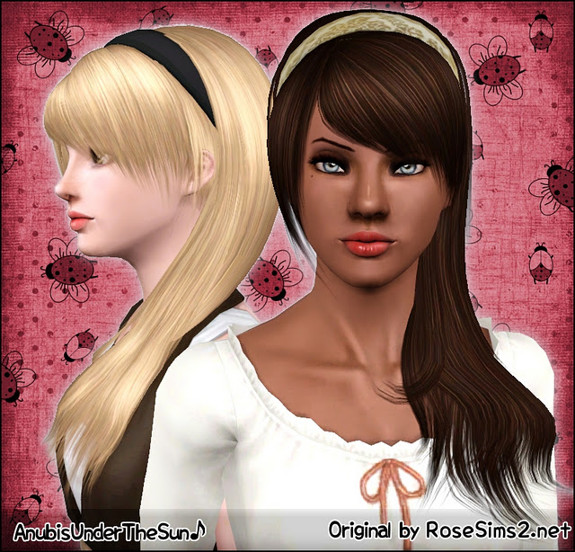 My Sims 3 Blog: UPDATED - Rose Donate Hair 0080 ...