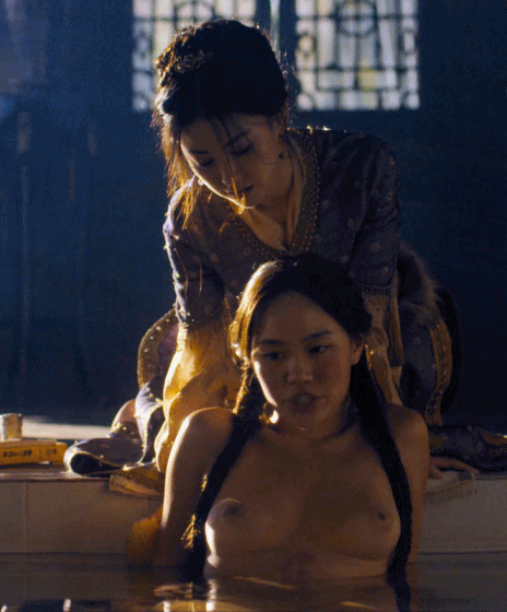 Karishma Ahluwalia (T&A) & Esther Low (Breasts) in Marco Polo S2E5.