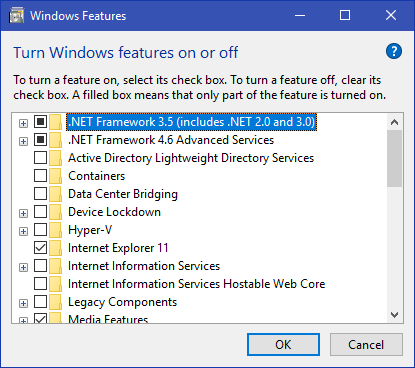 Net framework 3. Microsoft. 5 выдает ошибку. Компьютер не устанавливает net framework 3. 5.