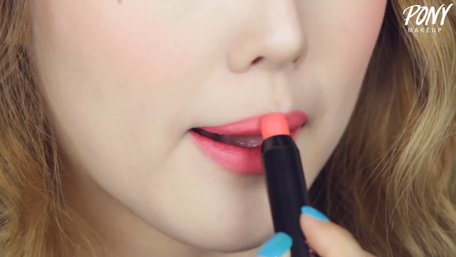 korean gradation lips