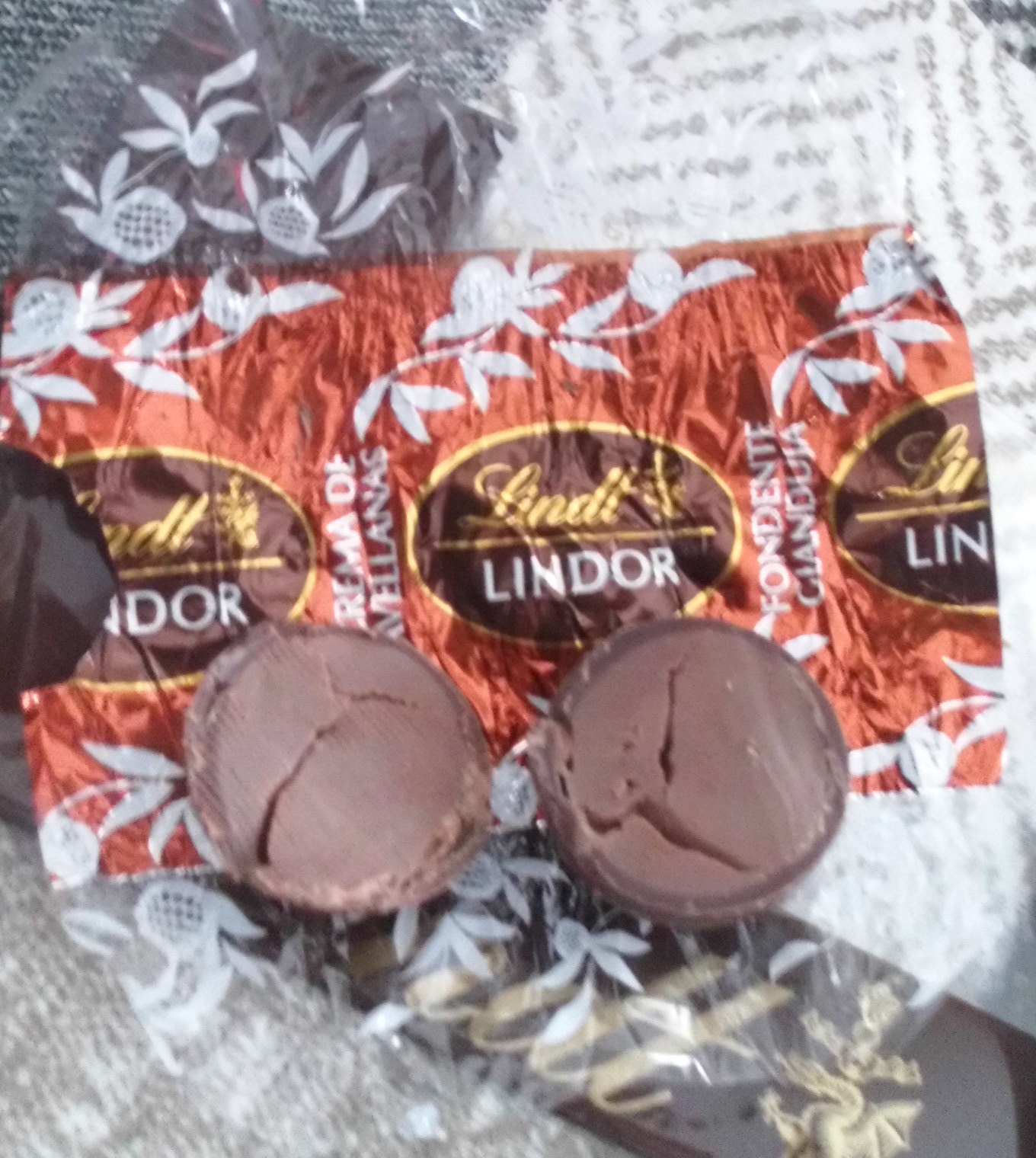 Mis recuerdo de ayer y de hoy Los nuevos bombones Lindor