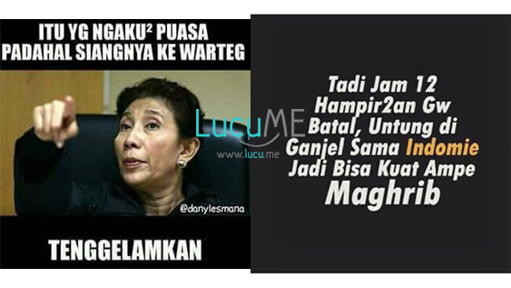 13 Meme Batal Puasa Lucu Banget Bikin Ngakak Tak Terkendali