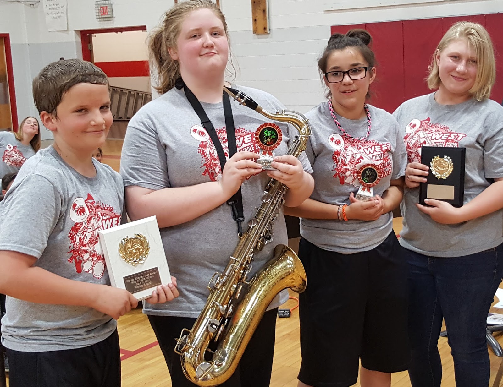 Talking Taylor Schools WEST MIDDLE SCHOOL rocks out the school year