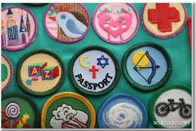 How to Sew on a Patch with a machine for Scout Patches. #Sewing #Patches #GirlScouts #BoyScouts