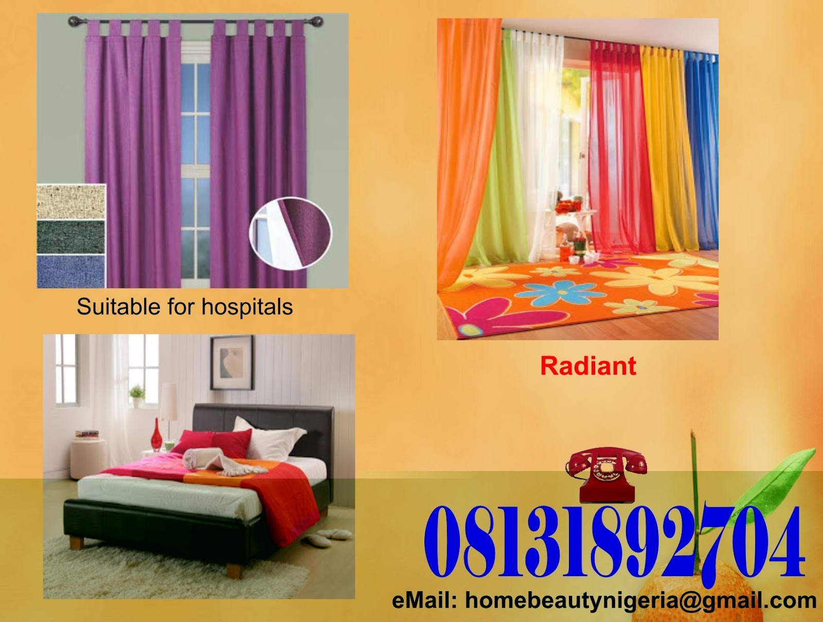 QUALITY CURTAINS AND BEDDINGS, NIGERIA