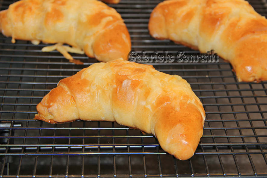 Gabriele´s Conga-Crafts Blog ...: Schnelle Schinken-Käse-Hörnchen