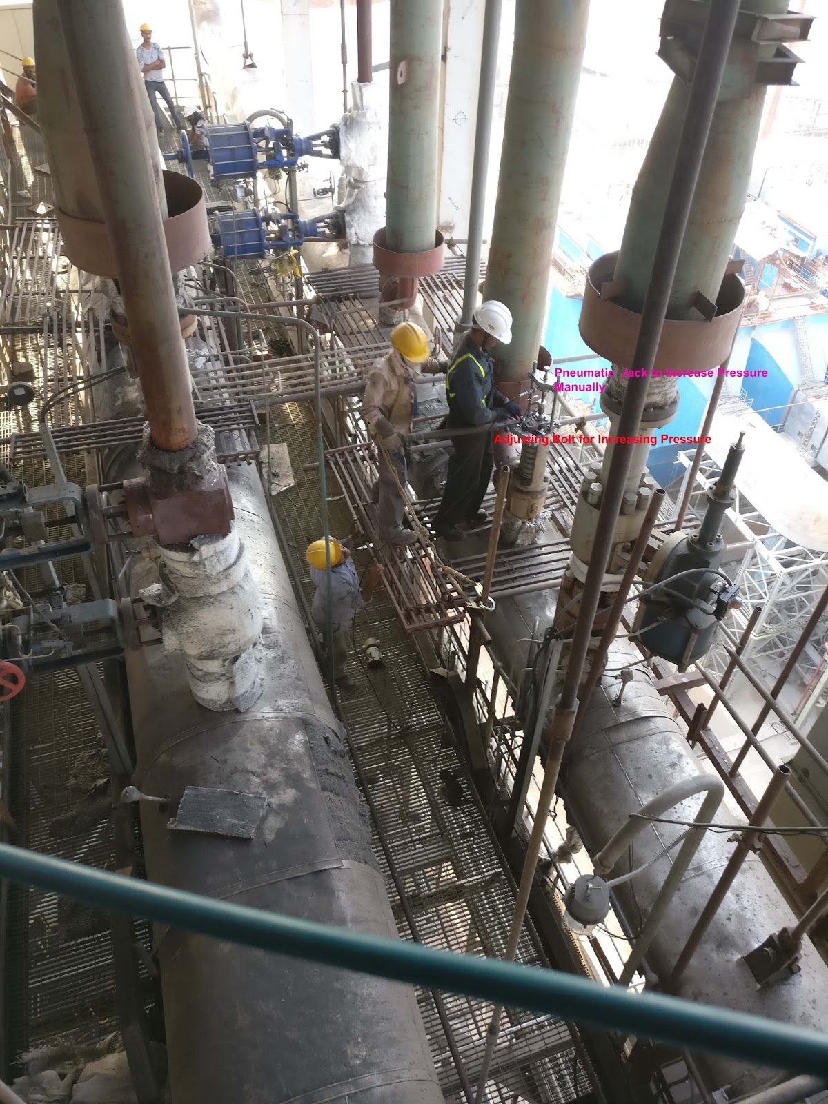 Allfreesharez Safety Valve Floating in Thermal Power Plant Plants