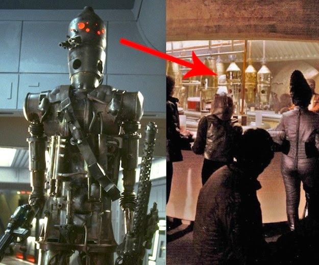 IG88 was recycled from the Mos Eisley Cantina