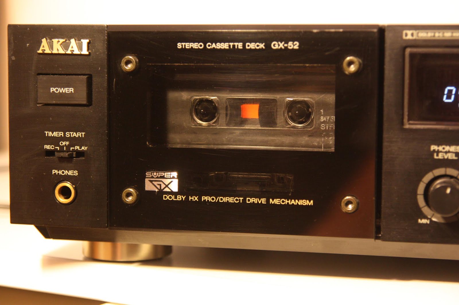 Akai GX52 Stereo Cassette Deck AudioBaza