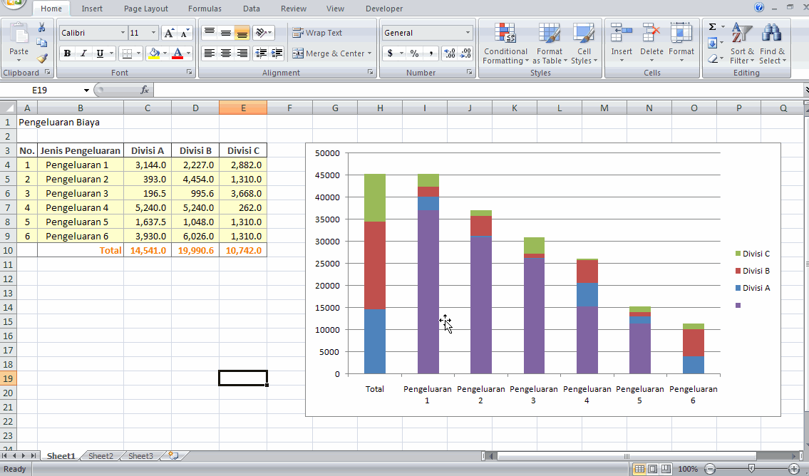 сделать график легко